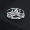 Novos Anéis da Moda e Requintados com Pedras Coloridas, Anéis Simples e Estilosos para Mulheres, Venda Direta do Fabricante, Exclusivamente para Fornecimento Transfronteiriço