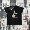 25Fw Erd Melancólico Rico Segunda Generación Nicho Marca de Moda Verano Americano Algodón Puro Holgado Camiseta de Manga Corta para Hombre Pareja