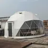 Carpa Esférica para Conferencias de Prensa, Estructura de Acero Triangular, Muro Cortina de Vidrio, Campamento en Zona Escénica, Cine Domo de Exhibición, Carpa para Eventos