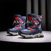 Botas de Nieve para Niños de Comercio Exterior para Niños, Nuevo Modelo de Invierno, Engrosadas con Algodón Grueso y Forro Polar, Piel y Piel Integradas Cálidas, Zapatos de Algodón del Noreste