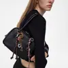 Bolsa de mano simple de gamuza con textura esmerilada para bolos, nueva de principios de primavera, bolso Boston retro para ir al trabajo