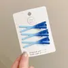 Pinzas para el Cabello de Color Gelatina para Mujer, Accesorios para el Cabello Creativos de Nicho, Pinzas Laterales Frescas y Dulces, Pinzas de Pato Estilo Coreano, Pinzas para el Cabello de Alta Gama y Elegantes