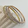 Pulseira de Gipsófila em Aço Titânio para Mulheres Atacado Processo de Cravação de Diamante de Precisão CNC Joias Simples de Luxo Leve Fornecimento Direto da Fábrica