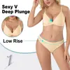 Zhanrun Transfronterizo Br01 Dd02 Ropa Interior Femenina Sin Costuras Sin Aros Transpirable Copas Triangulares Conjunto de Ropa Interior Forma de T