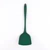 Juego de Espátulas de Silicona, Cuchara de Silicona, Específica para Sartén Antiadherente, Resistente a Altas Temperaturas, Utensilios de Cocina de Silicona de Grado Alimenticio, Juego de Cinco Piezas