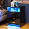 Fita de Luz LED RGB Inteligente 5V para Rack de Armazenamento Doméstico, Luz de Armário, Luz Ambiente para Quarto, Mesa de Cabeceira, Sofá