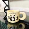 Taza de Recuerdo, Taza de Cerámica de Alta Calidad, Taza de Panda con Tapa y Cuchara, Taza de Agua, Regalo de Ceremonia de Apertura, Regalo de Graduación de Empresa
