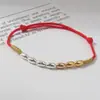 Pulsera trenzada Círculo Qiankun, estilo Nudo Chino, Símbolo de Manzana y Deseo, Fragmentos de Plata, 0 kg Atracciones Turísticas, Fabricante Transfronterizo, Venta al por Mayor de Joyería