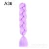 Peluca de Trenza Grande Africana Degradada de Seda de Alta Temperatura Trenza Sucia Cabello de Trenza Jumbo Trenza Grande de Pino Colorida Trenza de Ganchillo