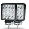 Luz de Trabalho Quadrada LED 4 polegadas 48W para Veículos Off-Road, Caminhões, Iluminação de Teto para Uso Off-Road