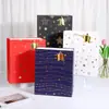 Sacola de Presente Estrela Cintilante sacola de compras embalagem de presente crua para estudante sacola de presente de aniversário criativa acompanhada de sacola de presente de papel feita à mão