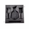 Taça de Vinho Forro Vidro Suporte Interno Taça de Vinho Tinto Suporte Interno Vendas Diretas de Fábrica Vinho Tinto Mais Dois Taça de Vinho Forro Gaxeta