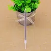 Vela de cumpleaños para pastel de fiesta Amazon transfronteriza decoración electrochapada en oro y plata vela individual de tallo largo
