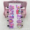 Pinzas para el Cabello de Caricatura de Cereza Capibara para Niños Goma Suave Juego de 10 Piezas Lindos Accesorios para el Cabello para Niñas Pinzas para el Flequillo Pinzas Laterales