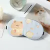 Gafas de dormir con diseño de dibujos animados lindas de verano para hombres, mujeres y niños, gafas de dormir con puntos calientes y fríos, venta al por mayor