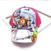 Gorra de Béisbol con Estampado de Princesa de Dibujos Animados para Jardín de Infancia, Visera Solar, Gorra de Protección Solar para Hielo y Nieve, Gorra Fina de Malla para Niños y Niñas, Primavera y Verano