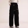 Pantalones Cargo de Marca Americana de Moda para Hombre, Pantalones Rectos Holgados de Primavera, Estilo Primavera y Verano, Pantalones Casuales Atractivos para Niños 2025
