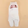 Manta Saco para Bebê Transfronteiriça para Recém-Nascidos, Espessa para Outono e Inverno, Saco de Dormir para Bebê, Swaddle Anti-Susto