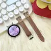 Adecuado para Huawei Gt7/4 Correa de Reloj Linda con Dibujos Animados Gatito de Cuero de Lujo Ligero Correa para Muñeca Watch6Gt5Pro