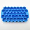 Forma de Gelo de Silicone em Favo de Mel com 37 Cavidades, Fabricador de Gelo Simples para o Verão, Caixa de Gelo para Uso Doméstico, Caixa Colorida de Cubos de Gelo, Essencial para Uso Caseiro