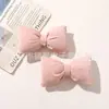 Acessórios de Laço Tridimensional de Couro com Lantejoulas e Enchimento de Algodão Bonitos e Modernos Acessórios de Cabelo DIY Acessórios de Broche para Roupas