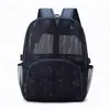 Mochila de Malla para Mujer Hueca Transpirable 2026 Nueva Mochila para Hombre Gran Capacidad Secado Rápido Ligera para Exteriores Transparente Doble Correa