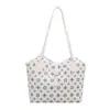Bolso de moda transfronterizo 2026, bolso de mano grande versátil retro simple con diseño estampado, bolso de hombro