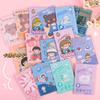 Libreta pequeña de bolsillo con dibujos animados, sencilla, de fábrica, con copia suave, ideal para guarderías, escuelas primarias, premios y pequeños regalos.