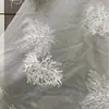 Toalha Tencel Bordada Corrente Bordada Estilo Chinês Vestido Dinastia Han Tecido Bordado Tecido de Renda