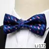 Gravata Borboleta Masculina para Negócios, Casamento, Festa, Traje de Noite, Gravata Borboleta de Poliéster Seda Jacquard, Gravata Borboleta Formal Retro de Alta Qualidade