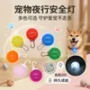 Pingente Luminoso LED para Cachorro Pet Ursinho Noturno Etiqueta Anti-Perda Tag para Cachorro Border Collie Golden Retriever Buldogue Francês Luz Noturna para Passeio de Cachorro