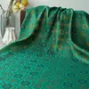 Novo tecido jacquard estilo chinês imitação de brocado Song com padrão de borboleta em quatro lados, colete vintage cheongsam, Hanfu, tecido para caixa de joias tingido em fio