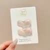 Presilhas de cabelo de alta qualidade estilo coreano em cores dopamina para mulheres, presilhas de bico de pato doces para franja, acessórios de cabelo