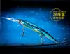 Isca Luya para Arremesso de Longa Distância, Minnow Flutuante, Especializada em Peixe-mandarim de Água Doce e Robalo, Isca Multiuso com Três Anzóis, Minnow