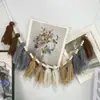 Novos Enfeites Pendentes de Franja com Contas de Madeira Estilo Europeu Estilo Simples Artefato de Decoração para Casa Sala de Estar Quarto Pendurado na Parede Pendurado na Parede