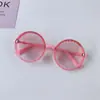 Gafas de sol redondas con letras para moda infantil, Gafas con protección UV para niños y niñas, Gafas de sol para niños, Gafas de sol de moda estilo coreano