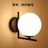 Lámpara de Pared Nórdica Lámpara de Mesita de Noche para Dormitorio Moderna Simple Creativa Lámpara de Pasillo de Hotel Lámpara de Pared para Sala de Estar y Pasillo Lámpara de Escalera