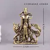Estatua de zorro de nueve colas de latón de la diosa Qingqiu, una auténtica decoración para el hogar para la sala de estar de las hadas, utilizada para atraer riqueza y adoración
