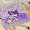 Cojín de Cachemira de Dibujos Animados de Corazón de Niña KT Cat Cojín Sedentario para Estudiante Cojín Fresco para Oficina Cojín Suave y Grueso Cojín para Silla