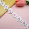 Encaje Soluble en Agua, Encaje de Margaritas Pequeñas, Zapatos y Sombreros, Encaje Multicolor, Accesorios de Ropa con Flores Pequeñas, Accesorios, Encaje
