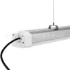 Fornecimento para exportação: Luminária linear LED de 80W com três camadas e proteção IP65 para estacionamentos e garagens.