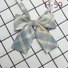 Accesorios de Uniforme a Cuadros con Corbata de Moño Estilo Universitario Japonés Corbata de Moño JK Corbata Pequeña Camisa de Mujer Uniforme Académico