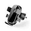 Suporte de Celular para Carro Novo Transfronteiriço Gancho Invertido Saída de Ar Horizontal e Vertical do Carro Navegação Universal para Celular Estilo Igual ao do Douyin