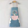2021 Nuevo Delantal de Llegada Hogar Cocina Impermeable y a Prueba de Aceite Moda Femenina Lindo Estilo Japonés Celebridad de Internet Mismo Estilo Ropa de Trabajo para Cocinar