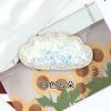 Creative Crown Cloud Cake Decoração Cartão de cozimento Shining White Cloud Crianças Hairpin Acessórios Crown Headdress Material