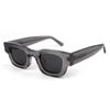 2025 nuevas gafas de sol de placa vintage hechas a mano montura pequeña pata ancha moda personalizada estilo europeo y americano hip hop gafas de sol para viaje