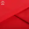 Tejido de lana TR de poliéster puro personalizado. Suministro directo de fábrica de tela TR tejida gruesa roja para abrigos de otoño e invierno