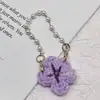 Bolso Nuevo de Cadena de Flores de Lana, Estilo Mini Lindo, Bolso Cruzado Decorativo Hecho a Mano de Ganchillo, Bolso para Muñeca, Accesorios de Ropa para Muñeca