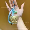 Corazón Patriótico Día Nacional Llavero Dorado Bendición del Funcionario Celestial Colgante para Teléfono Móvil Colgante para Bolso Regalo de Vacaciones Bolsa de la Suerte Regalo