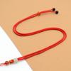 Colgante Lanyard Xizang Cuerda de Collar Tejida a Mano Thangka Cabeza de Buda Dorada Cuerda Colgante para Teléfono Móvil para Hombre y Mujer Estilo Étnico